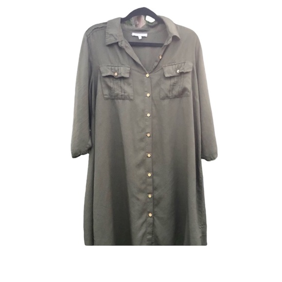 Speed Control Dress Shirt Mini Plus Size 1X - Picture 1 of 14